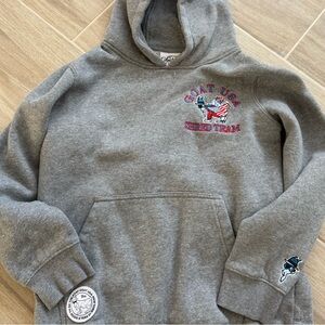GOAT USA HOODIE YOUTH XL fits like a L